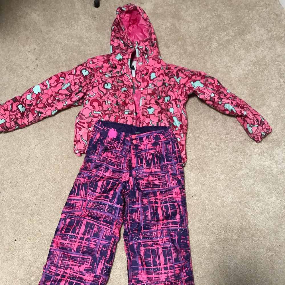 Girl ski jacket with pant